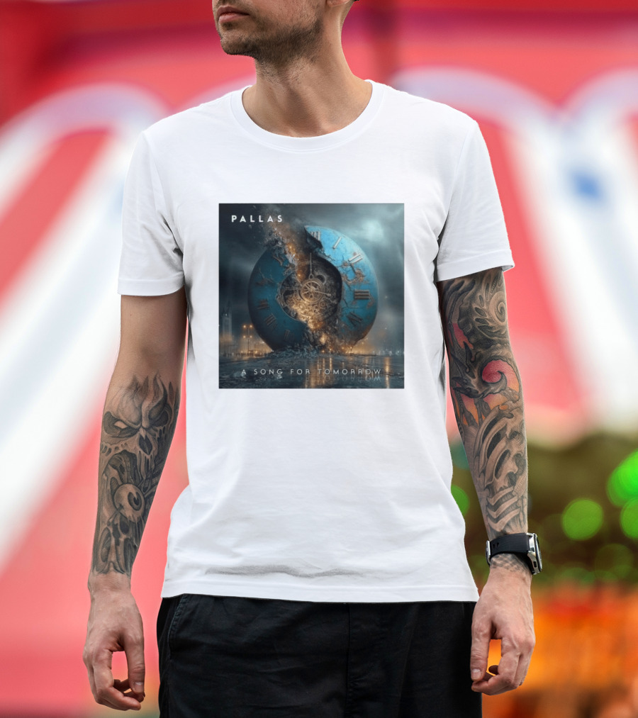 Pallas A Song For Tomorrow Album Featuring Swansong With Alan Reed October Release T-Shirt