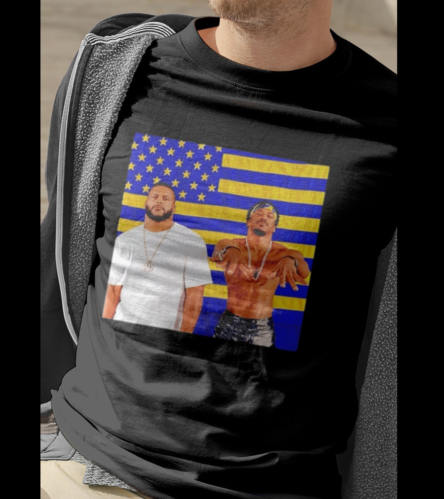 Aaron Donald And Jalen Ramsey Los Angeles Rams T-Shirt