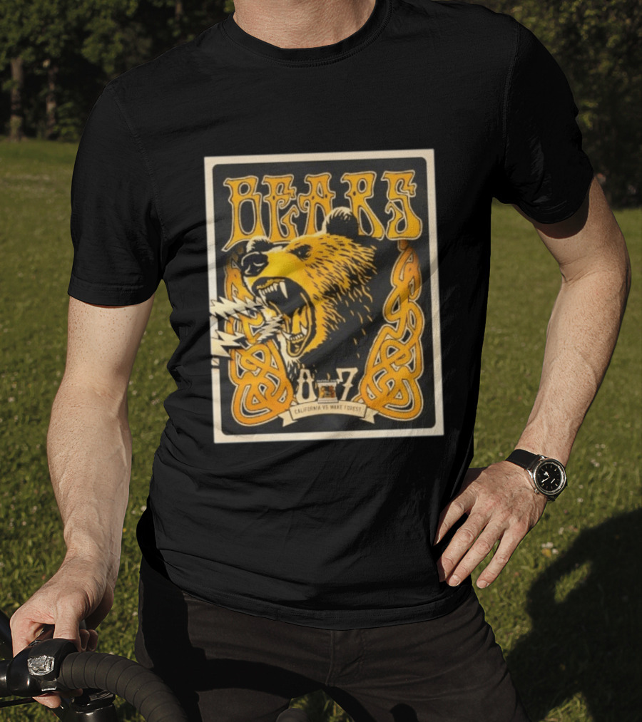 California Vs Wake Forest Bears Grateful Dead Tour 07 T-Shirt