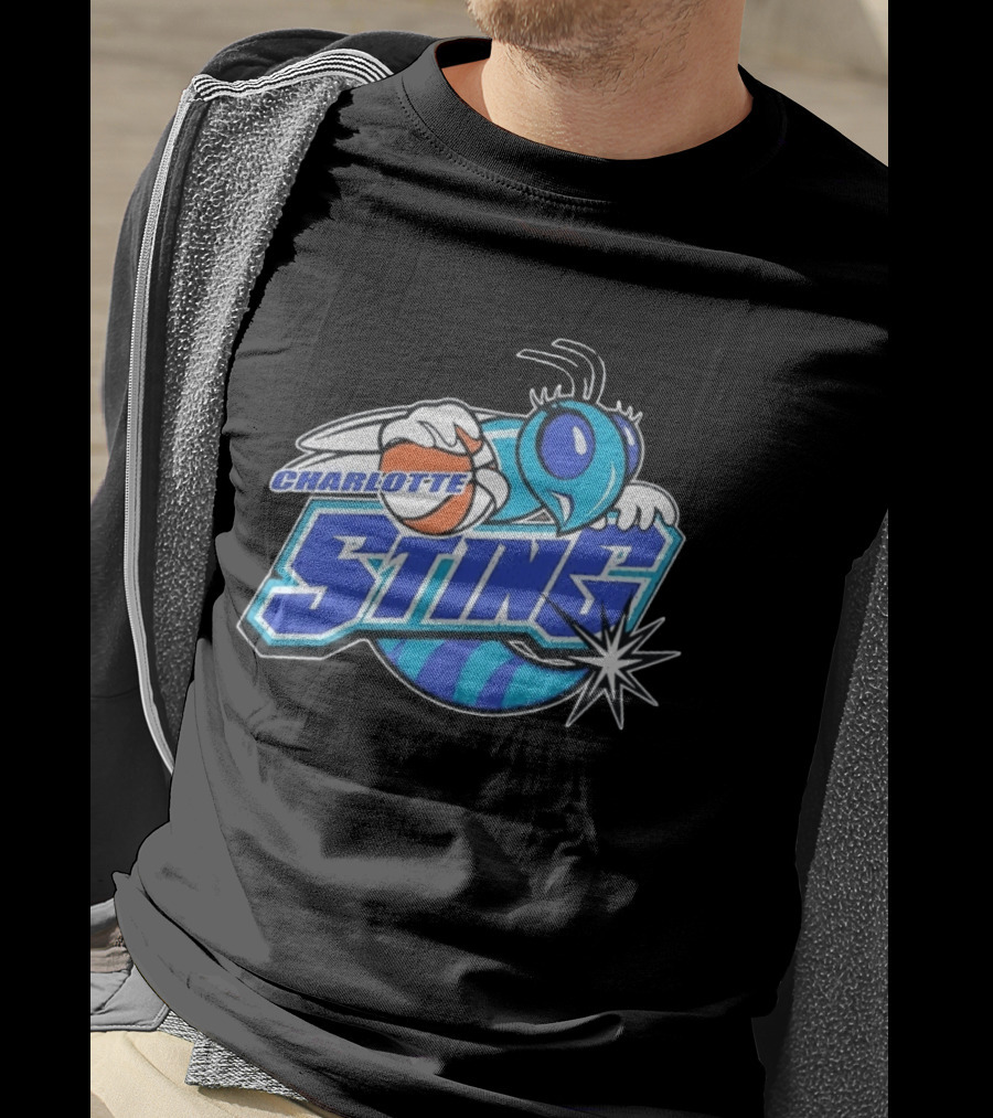 Charlotte Sting WNBA Team Basketball T-Shirt