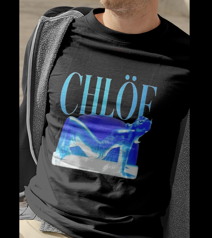 Chloe Blue Aesthetic Fashion T-Shirt