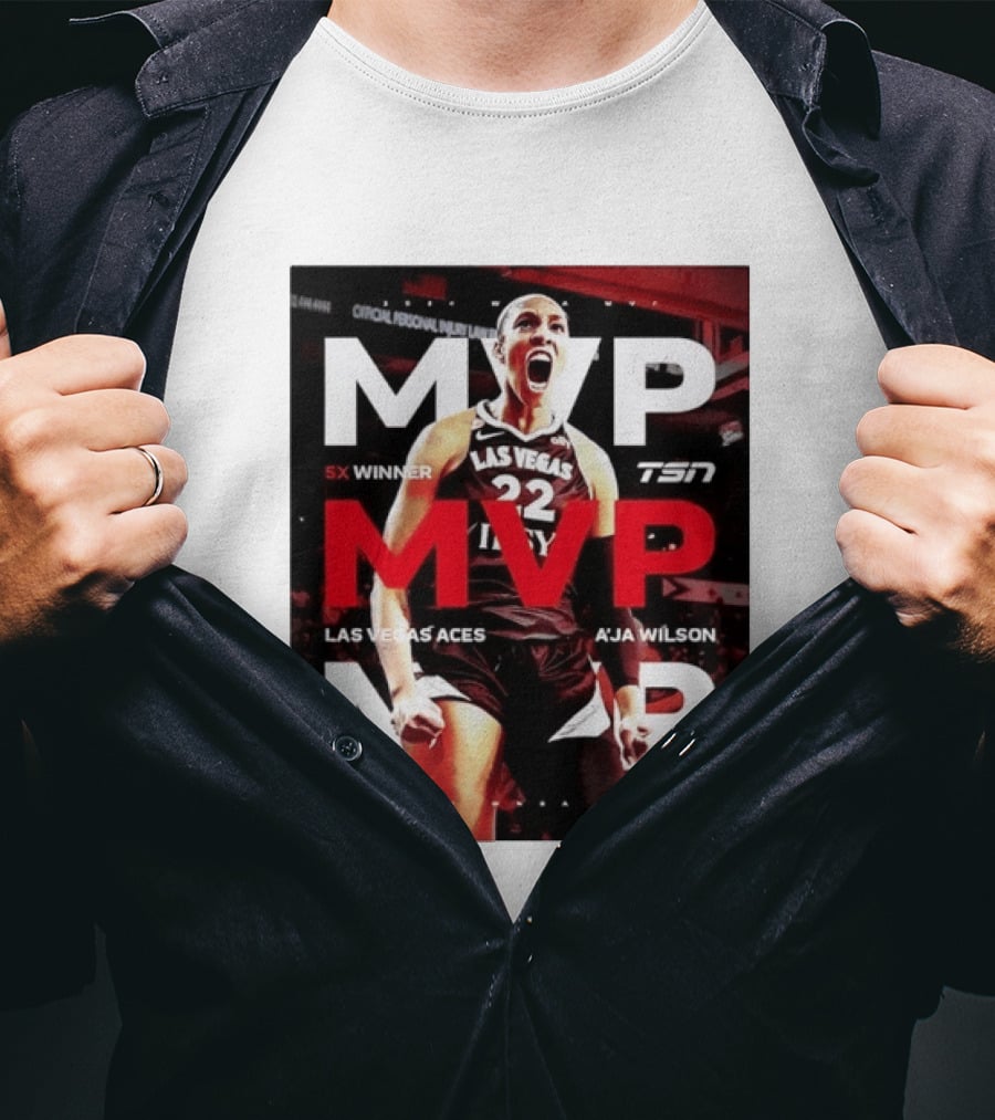 A’Ja Wilson Best Player In The Universe 2026 Las Vegas Aces T-Shirt