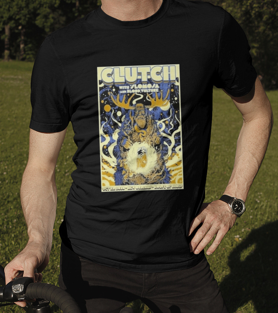 Clutch New Orleans LA House Of Blues October 22 2026 T-Shirt
