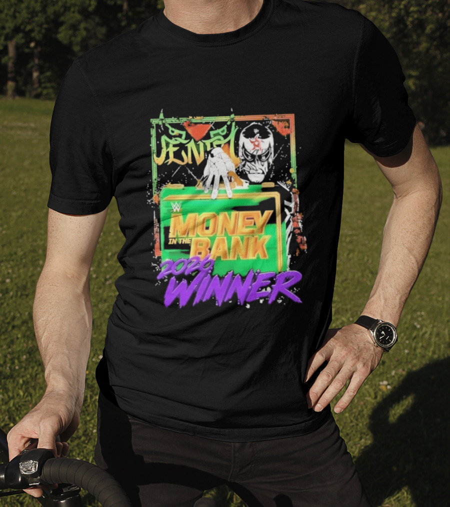 Pentagon Jr Money In The Bank 2026 Winner Wrestling T-Shirt