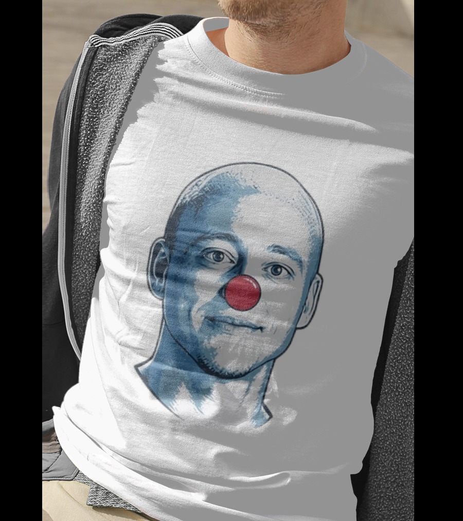 Joe Rogan With Red Nose Podcast Comedian T-Shirt