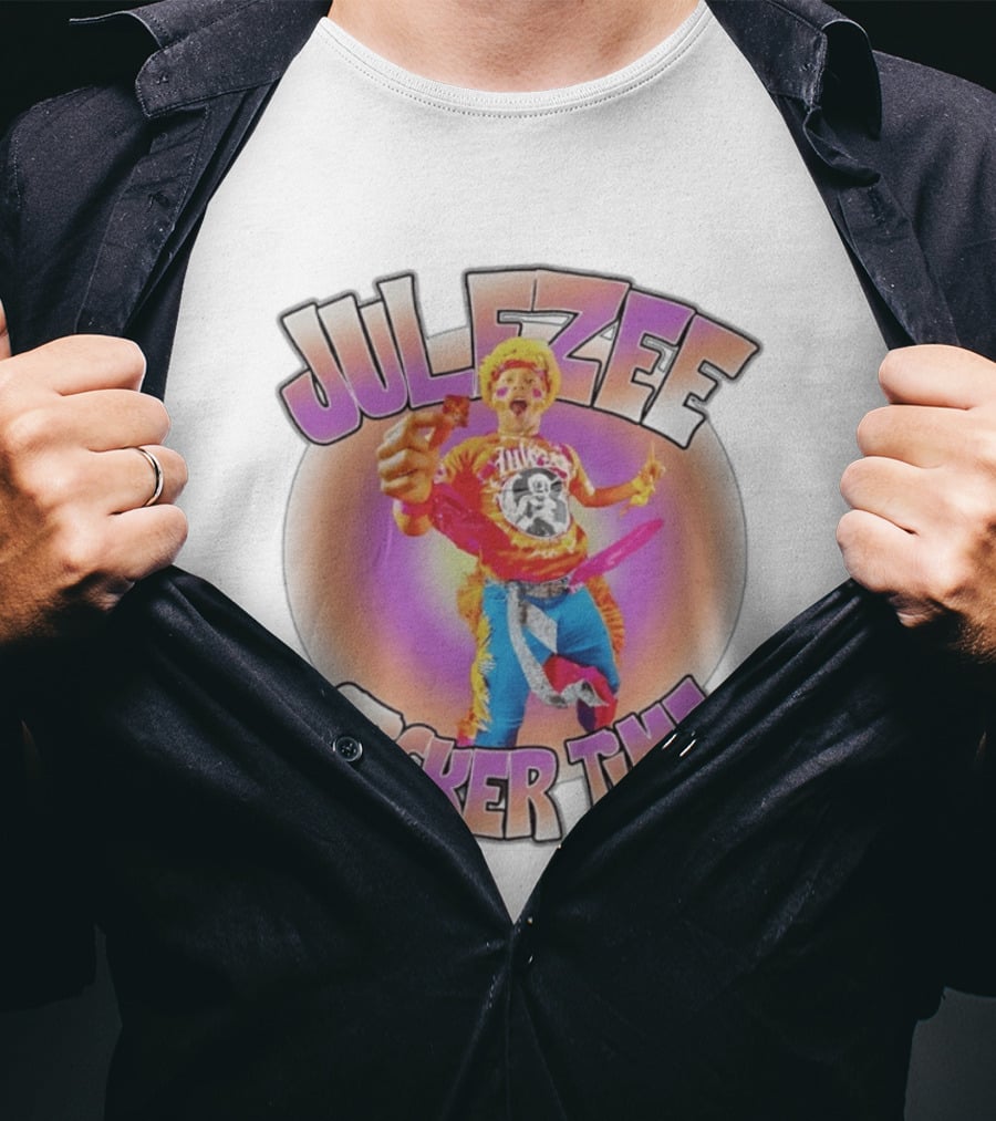 Julezee Sticker Time Colorful T-Shirt