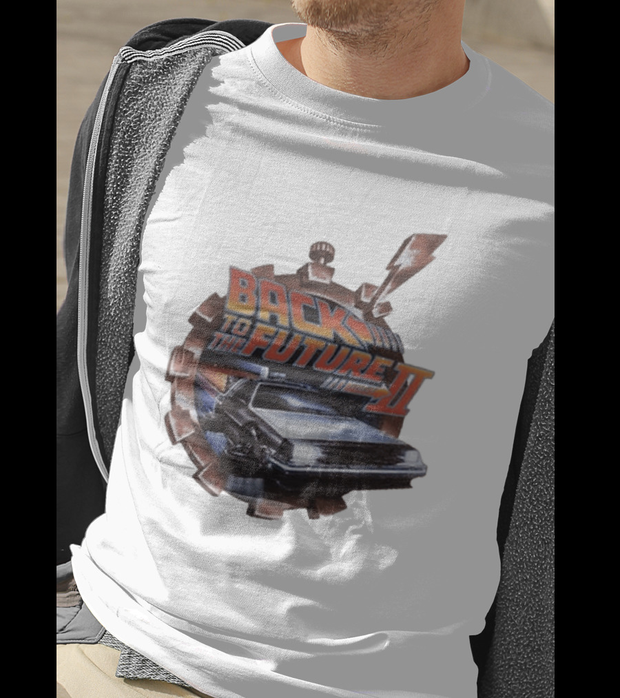 Back To The Future Part II Delorean Iconic Movie Time Travel Adventure T-Shirt