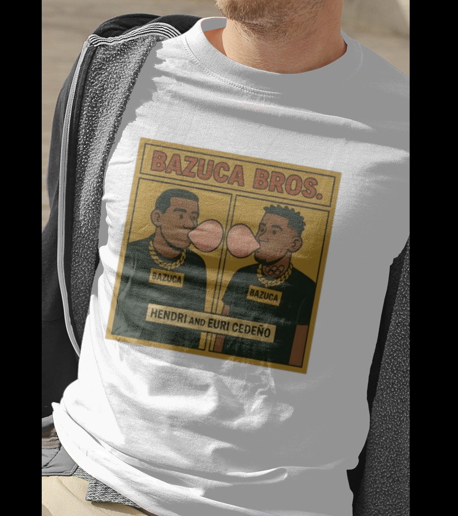 Bazuca Bros Hendri And Euri Cedeño Bubblegum Bazuca T-Shirt