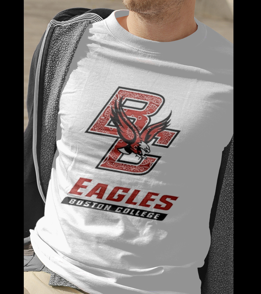 Boston College Eagles BC NCAA Red Eagle T-Shirt