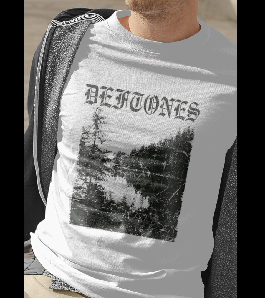 DEFTONES Forest Lake Landscape Alternative Metal T-Shirt