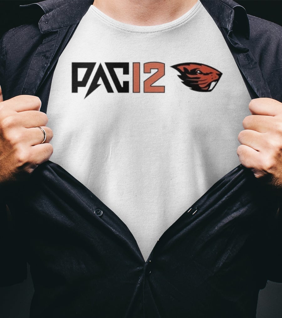Oregon State Beavers Pac 12 NCAA College Sports Team Fan Gear T-Shirt