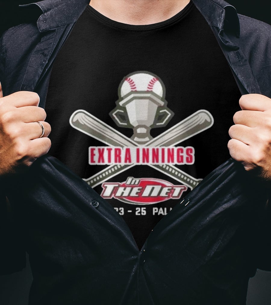 Extra Innings In The Net October 23 25 Palmyra PA Baseball Tournament T-Shirt