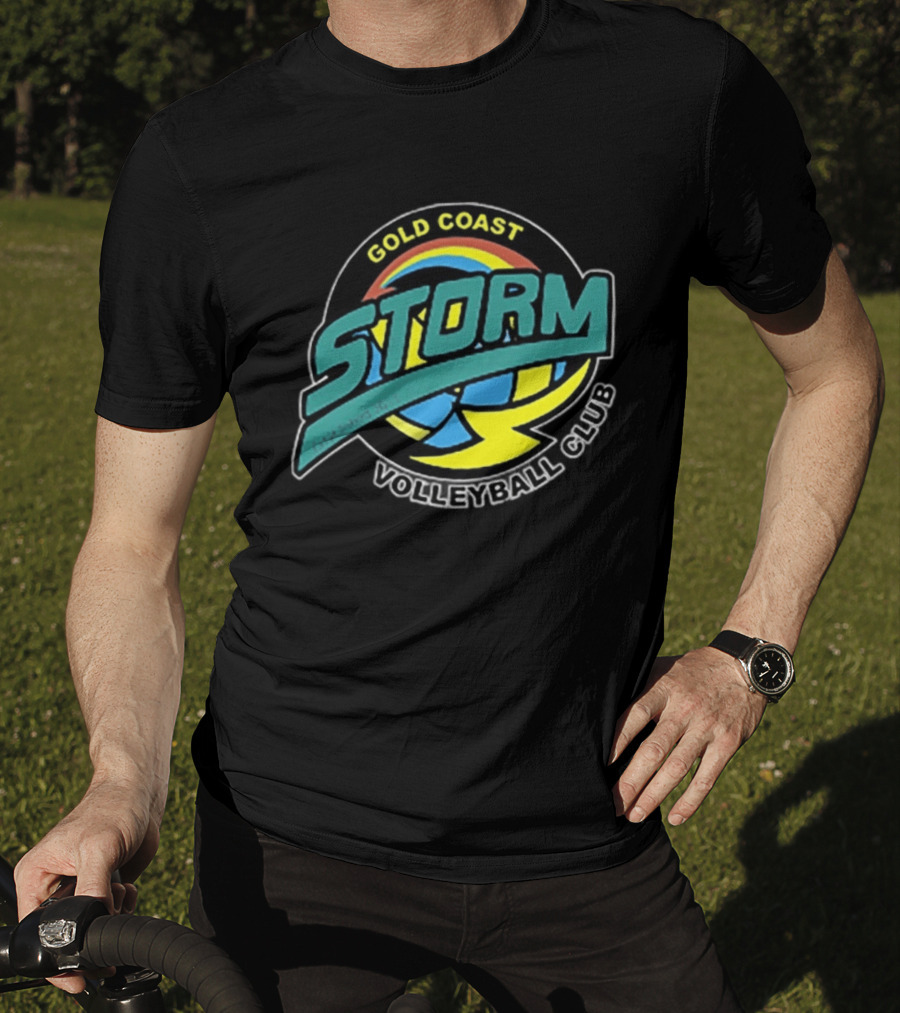Gold Coast Storm Volleyball Club Colorful T-Shirt