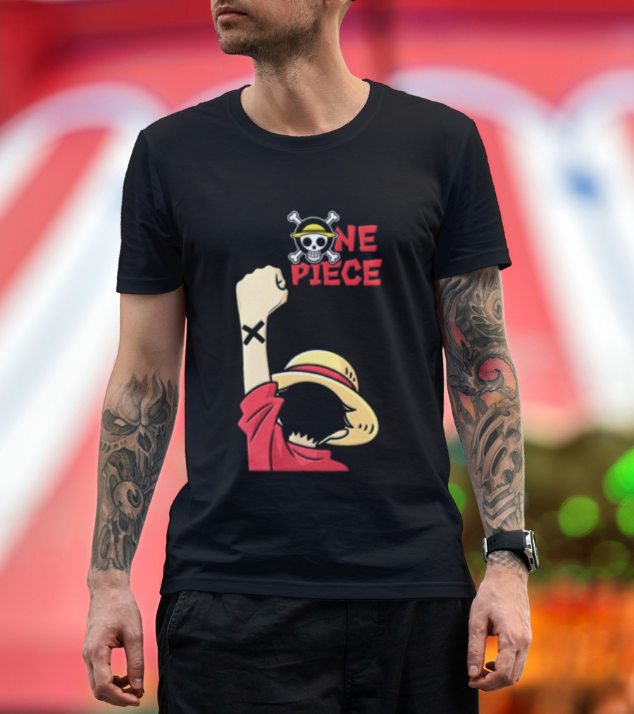 Neha Bora Luffy One Piece Straw Hat T-Shirt