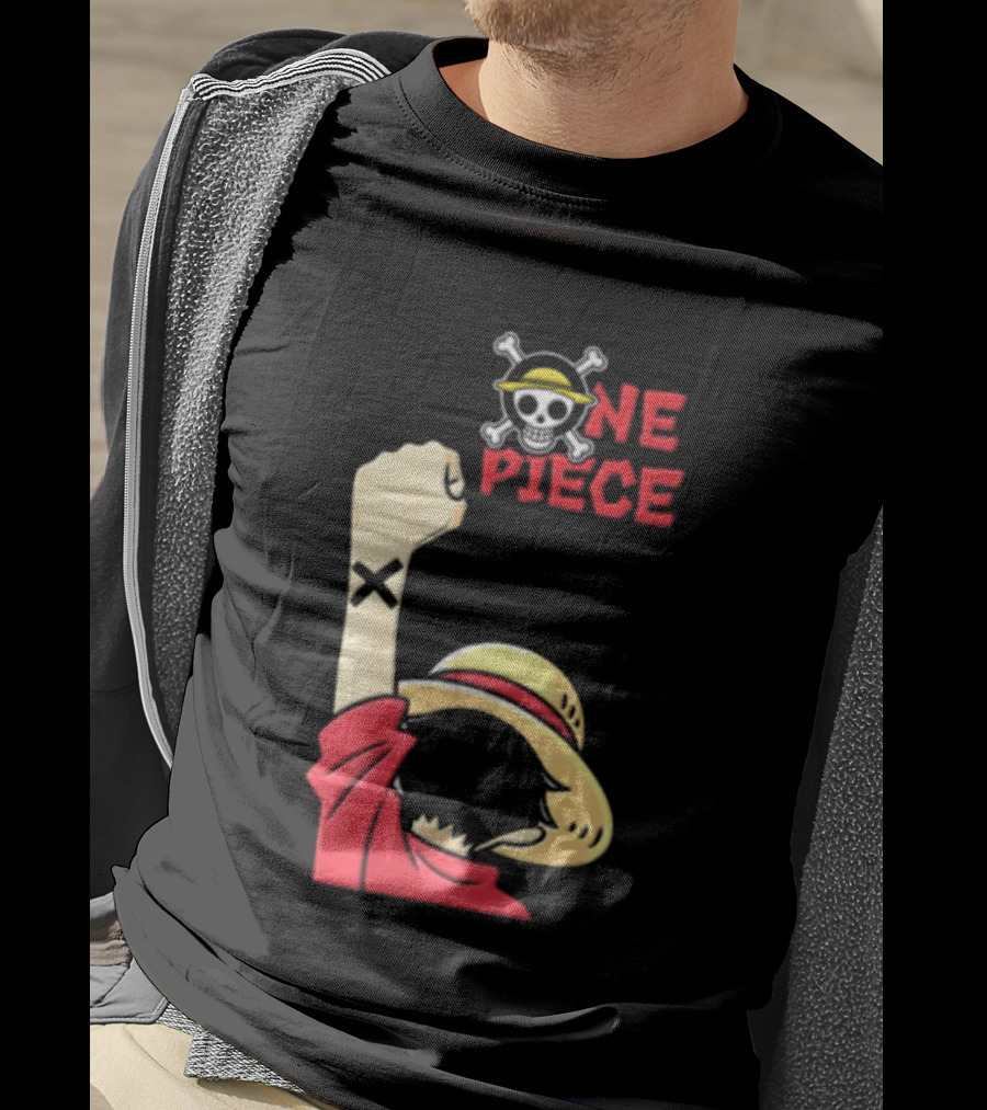 Neha Bora Luffy One Piece Straw Hat T-Shirt