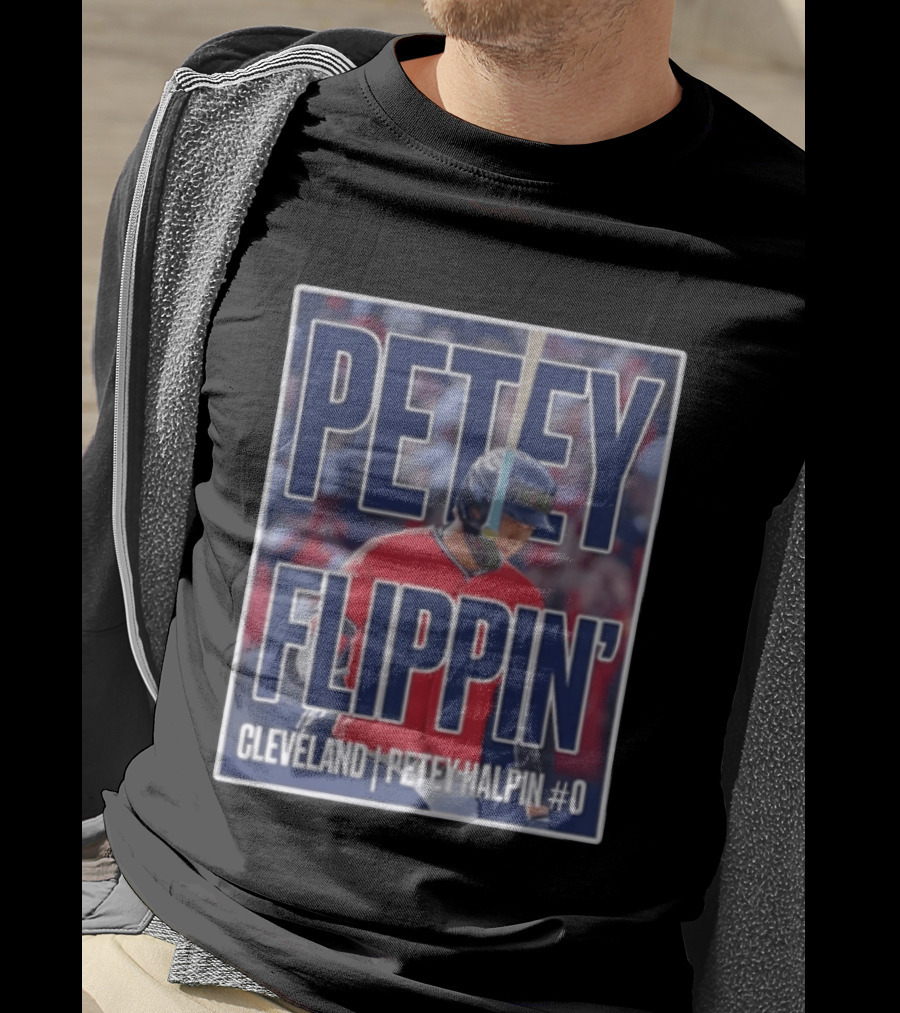 Petey Flippin' Cleveland Petey Halpin #0 T-Shirt