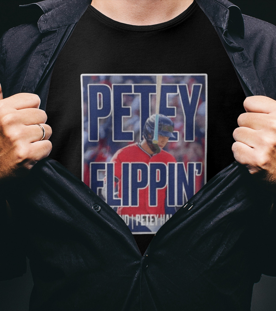 Petey Flippin' Cleveland Petey Halpin #0 T-Shirt