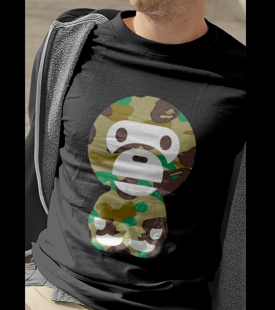 Big Baby Milo 1st Camo Bape T-Shirt