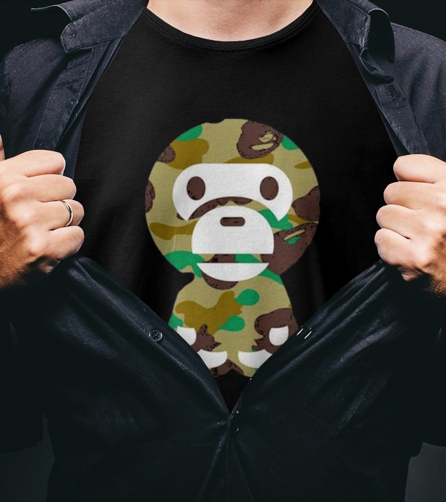 Big Baby Milo 1st Camo Bape T-Shirt