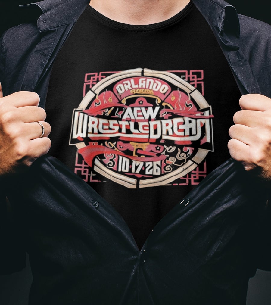 AEW WrestleDream Orlando Florida 10 17 26 T-Shirt