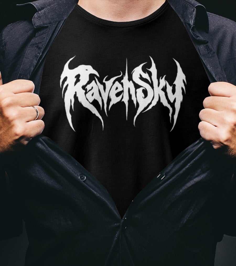 RavenSky Heavy Metal Gothic T-Shirt