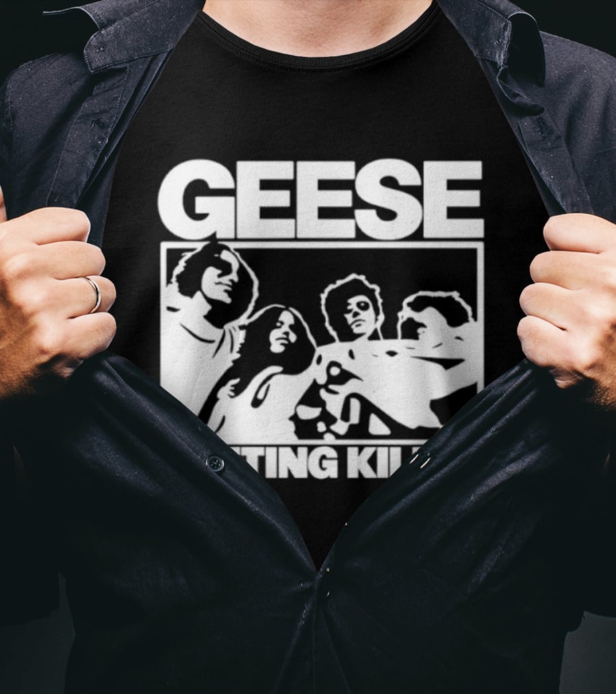 Geese Getting Killed Indie Rock Alternative Music Band T-Shirt
