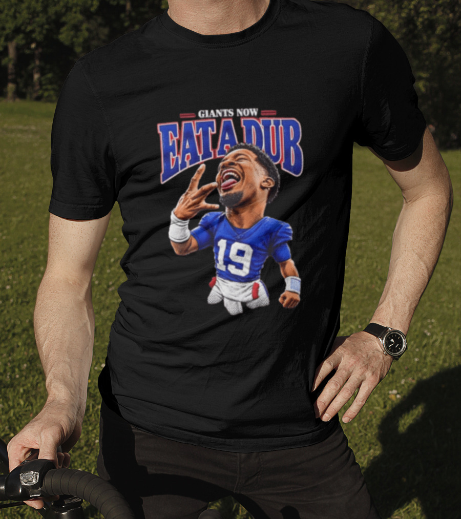 Jameis Winston Giants Now Eat A Dub Caricature T-Shirt