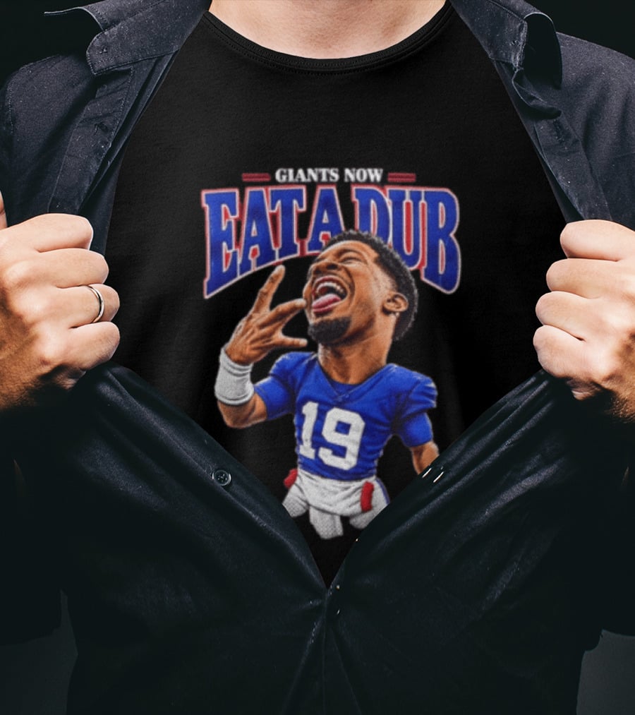 Jameis Winston Giants Now Eat A Dub Caricature T-Shirt