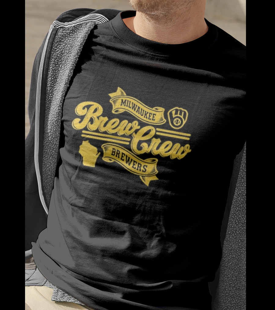 Milwaukee Brew Crew Brewers Baseball Wisconsin MLB T-Shirt