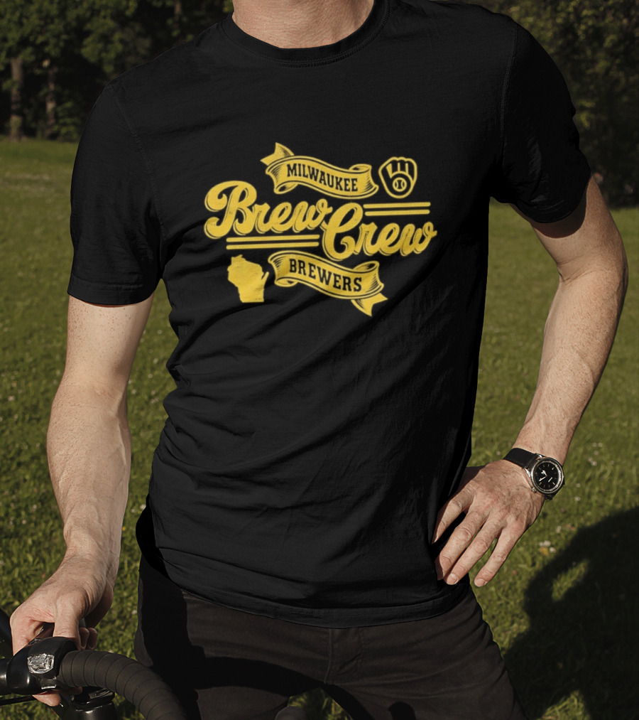 Milwaukee Brew Crew Brewers Baseball Wisconsin MLB T-Shirt
