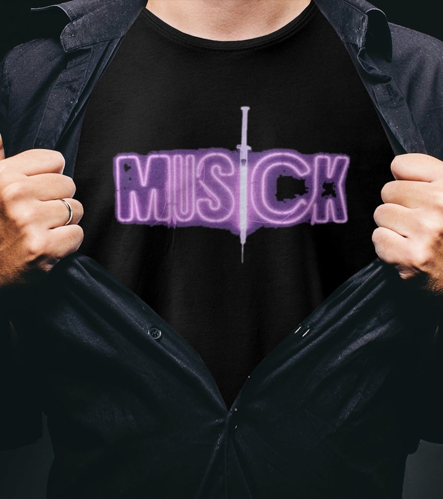 MUSICK Laibach Neon Syringe Concept T-Shirt