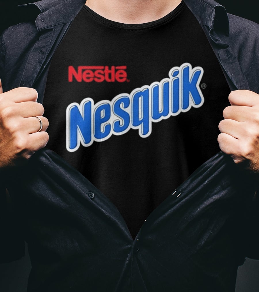 Nestle Nesquik Chocolate Milk Beverage T-Shirt