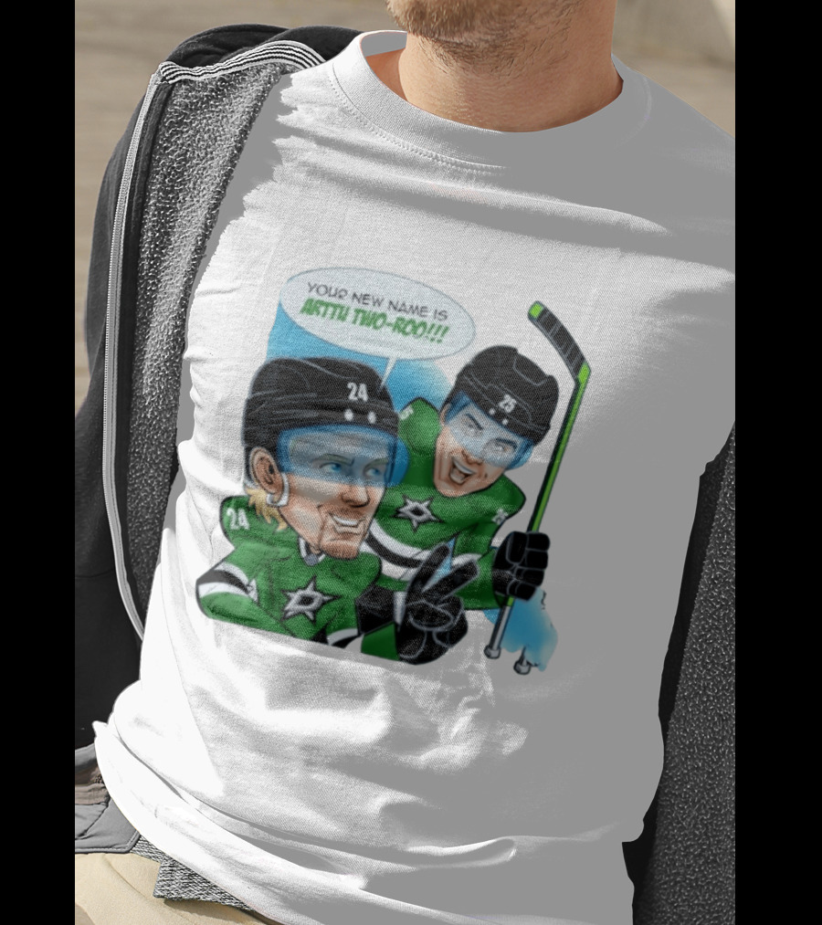 Arttu Two Roo Dallas Stars Hockey Players 24 25 T-Shirt