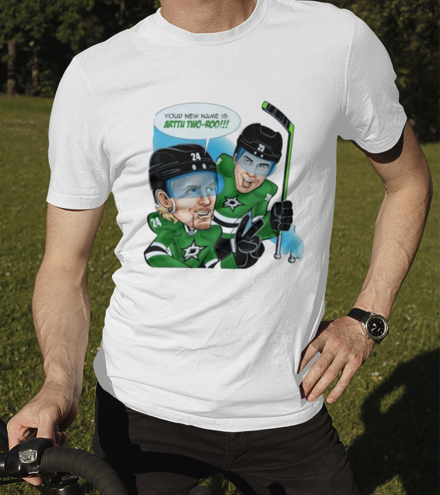 Arttu Two Roo Dallas Stars Hockey Players 24 25 T-Shirt