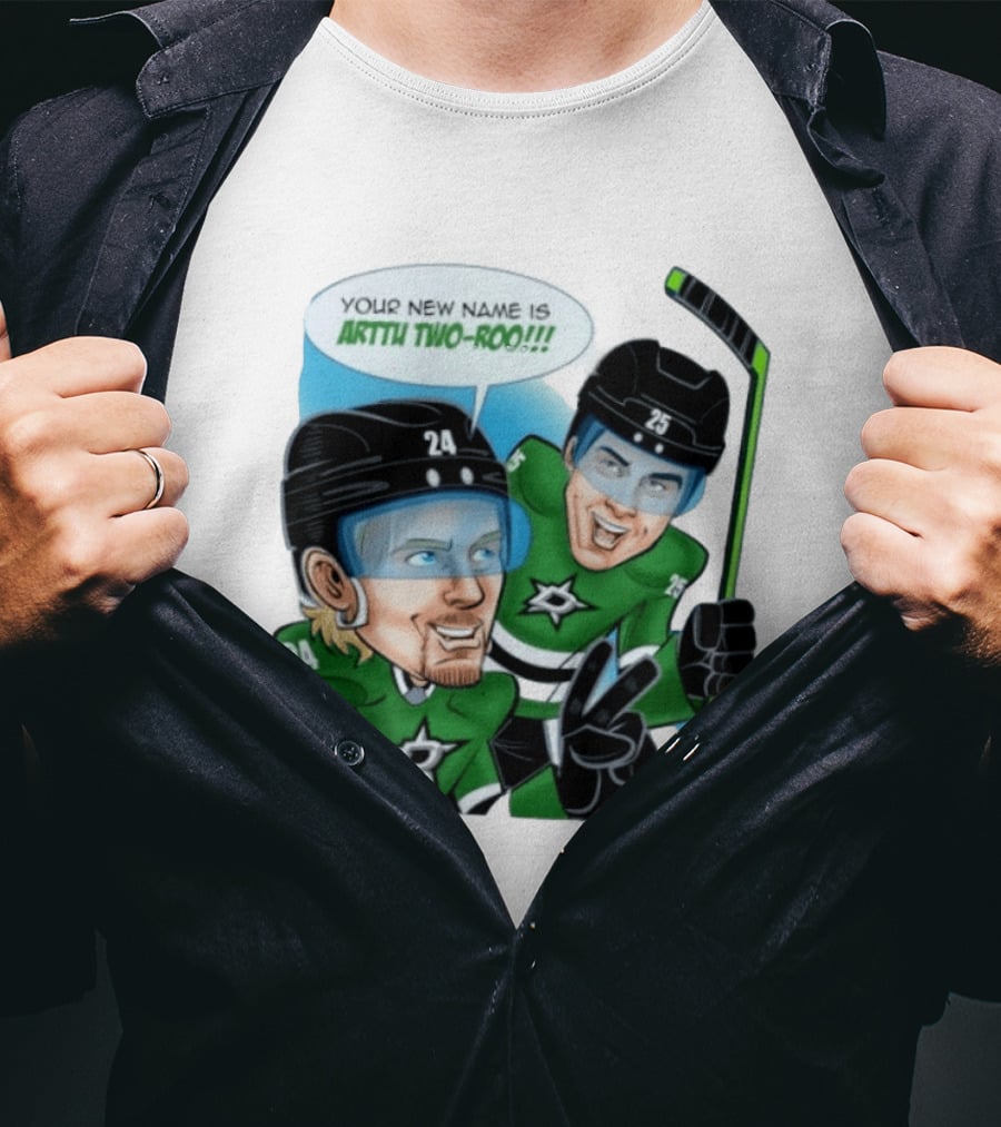 Arttu Two Roo Dallas Stars Hockey Players 24 25 T-Shirt