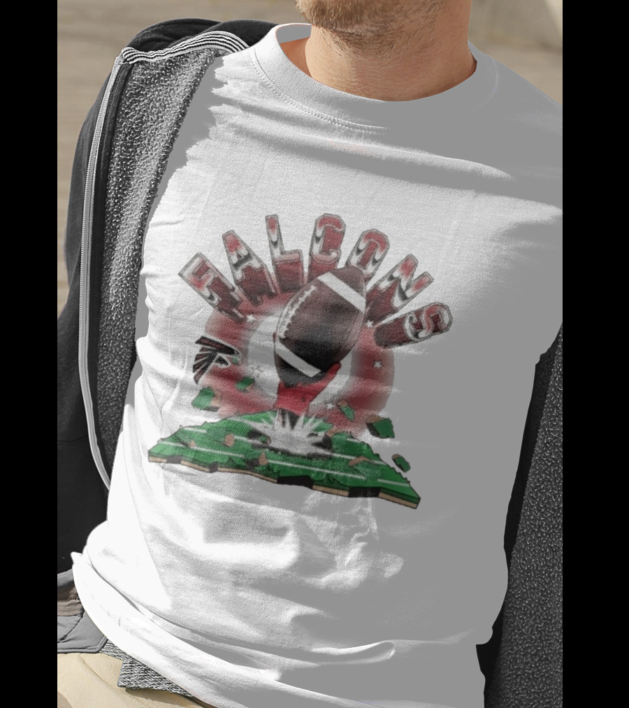 Atlanta Falcons Football Explode 2026 Clubhouse Fan Gear T-Shirt