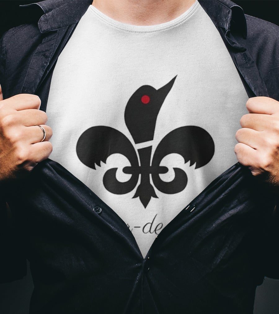 Fleur De Loon Minnesota Loon Bird T-Shirt