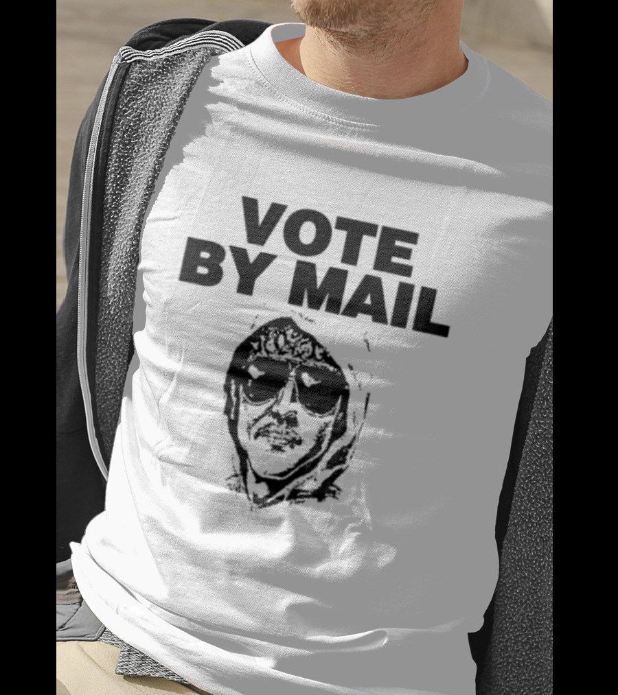 Hunter S Thompson Vote By Mail Bootleg Image T-Shirt