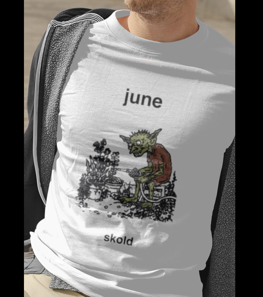 June Skold Goblin Gardener Fantasy Gardening T-Shirt