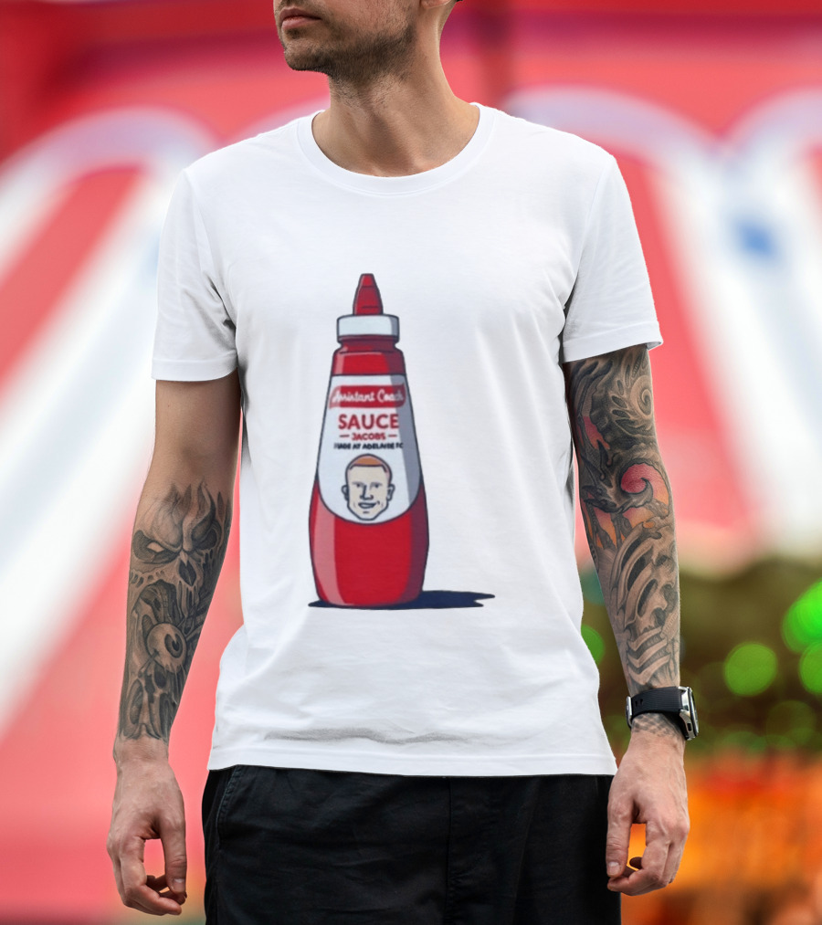 Assistant Coach Sauce Jacobs Made At Adelaide FC T-Shirt