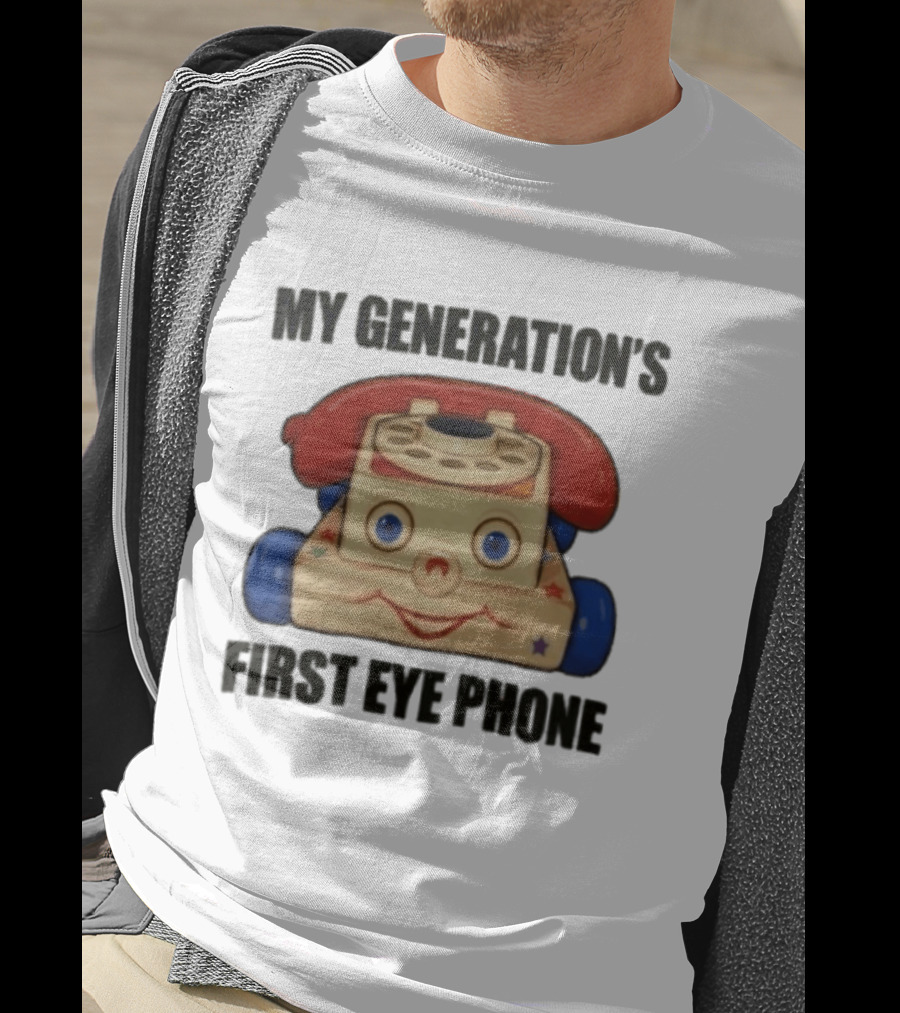 My Generation's First Eye Phone Toy Telephone Retro Nostalgia T-Shirt