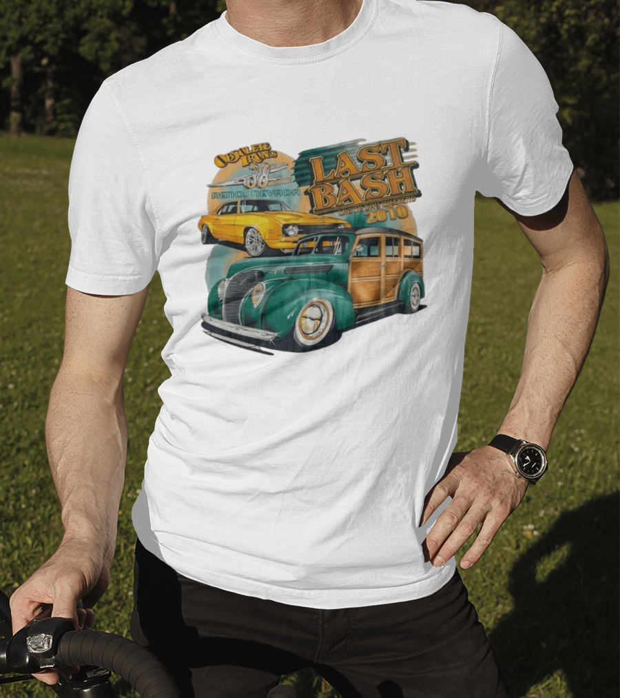 Obsolete Iron 38th Annual Reno Nevada Last Bash Labor Day Weekend 2010 Classic Cars T-Shirt