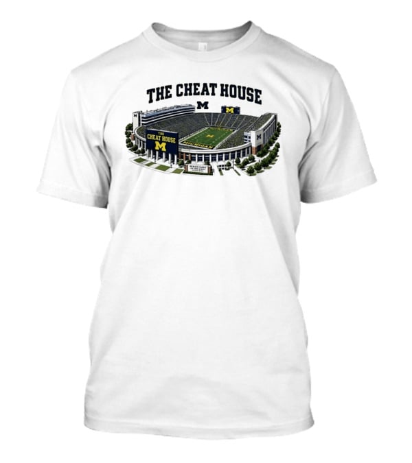 The Cheat House Michigan Wolverines Stadium M T-Shirt
