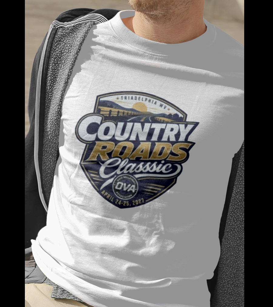 7th Annual OVA Country Roads Classic 2027 Triadelphia WV April 24 25 T-Shirt