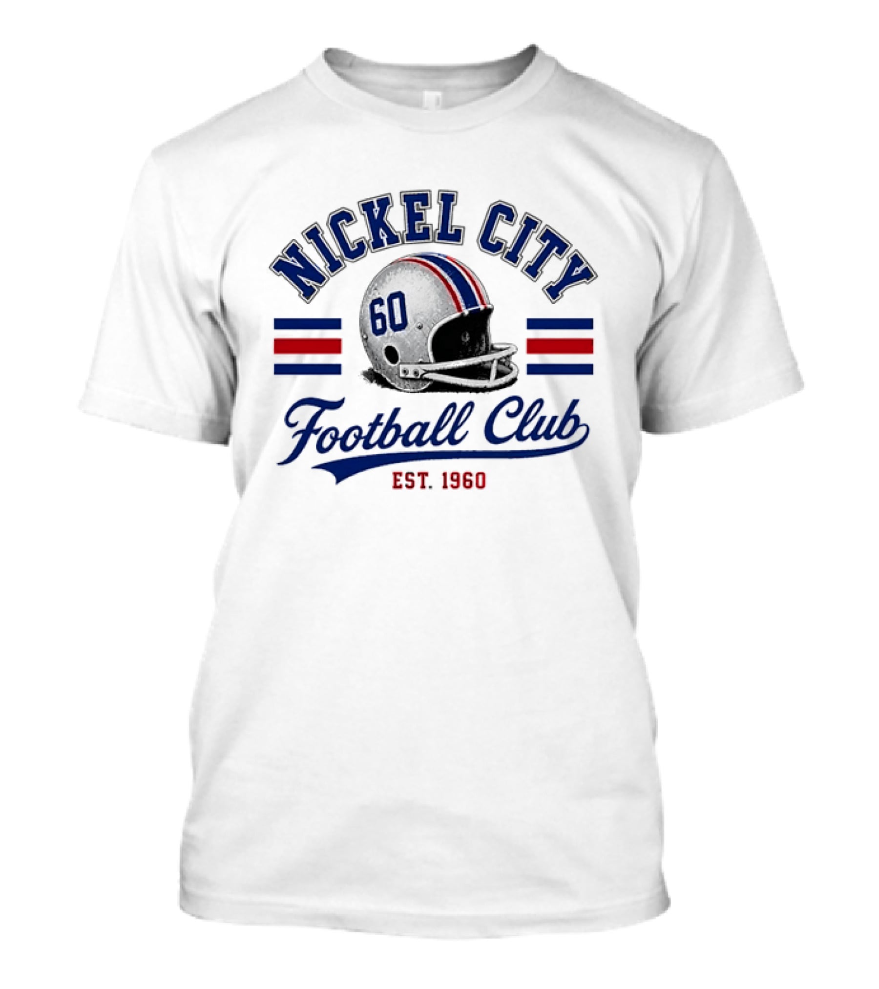 Nickel City Football Club Helmet Est 1960 T-Shirt