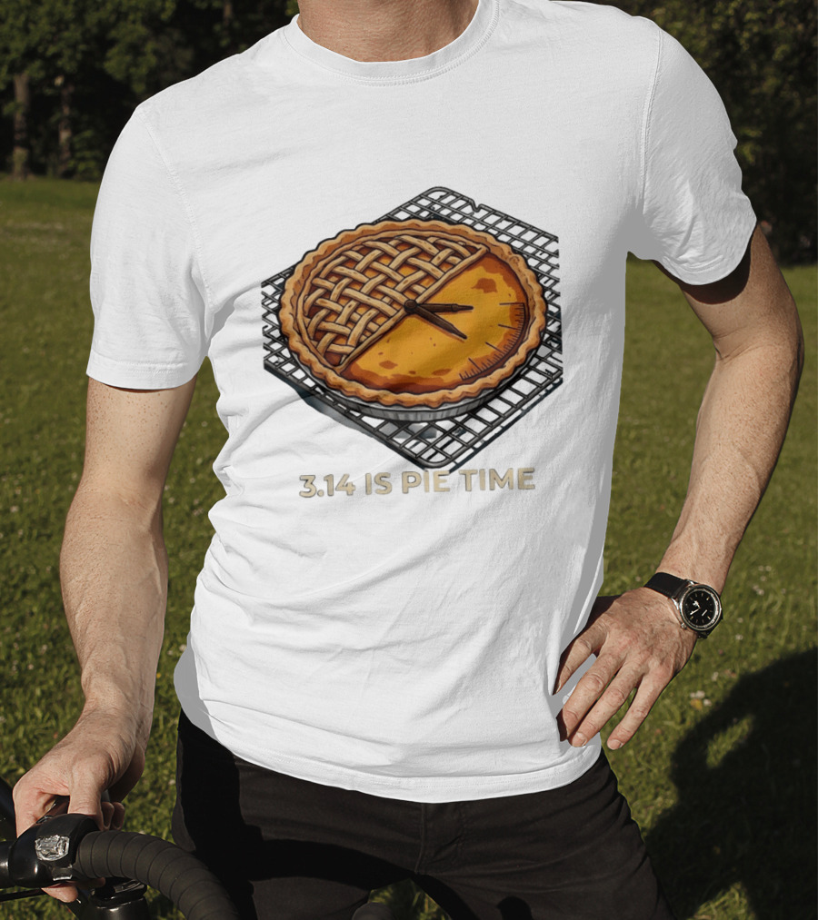 Pi Day 3.14 Is Pie Time Math Mathematics T-Shirt