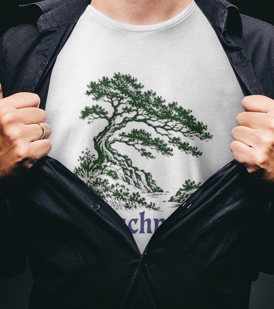 Detachment Bonsai Tree Zen Mindfulness T-Shirt