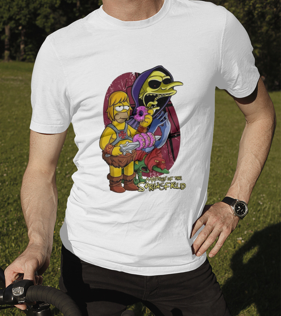 Masters Of The Springfield Homer Simps Skeletor Mashup T-Shirt