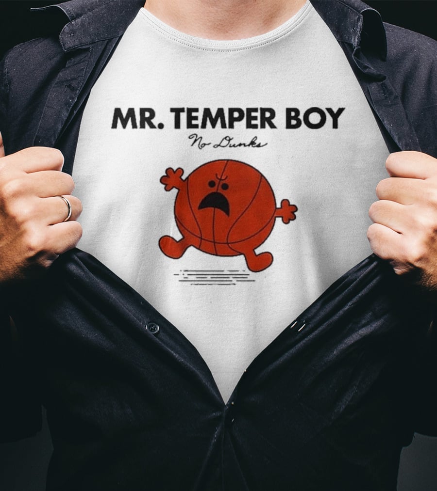 Mr. Temper Boy No Dunks Klay Thompson Essential Basketball T-Shirt