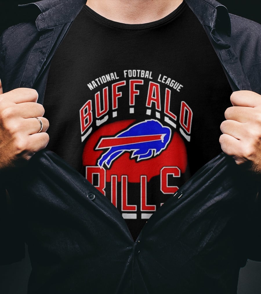 Buffalo Bills National Football League Team Iconic Buffalo T-Shirt